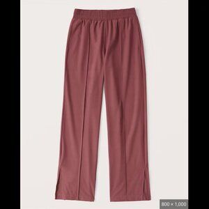 A&F Traveler Split Hem Track Pants (Short)